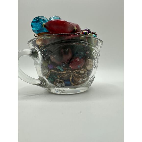 Vintage Anchor Hocking Savannah Punch Cup Mystery Jar - Picture 2 of 5